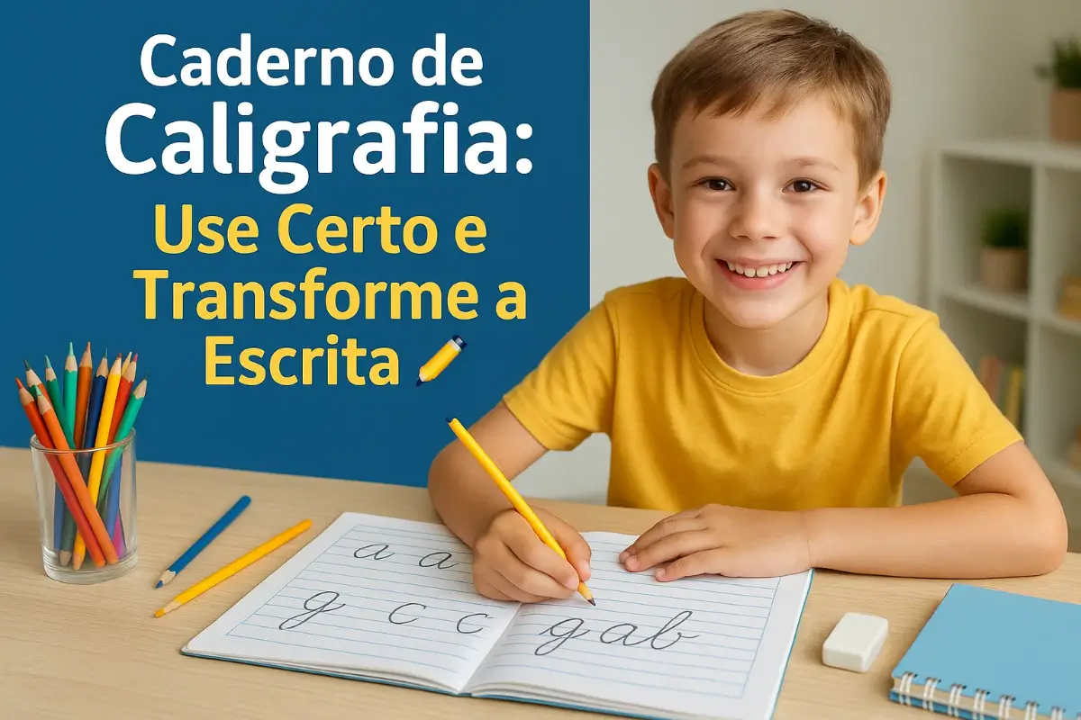 Como usar Caderno de Caligrafia da meneira certa e melhorar os resultados