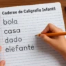 Caderno de Caligrafia infantil PDF para imprimir
