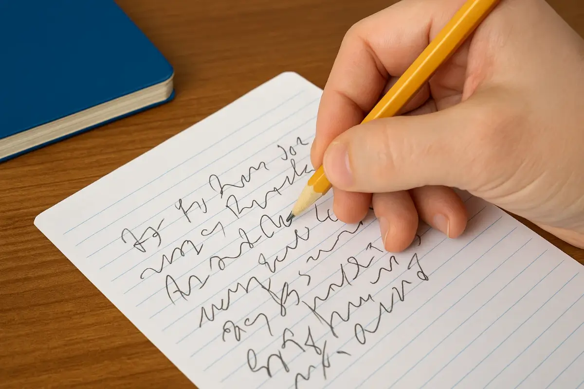 Letra feia? Veja o que pode estar acontecendo