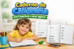 Caderno de Caligrafia para imprimir e usar agora