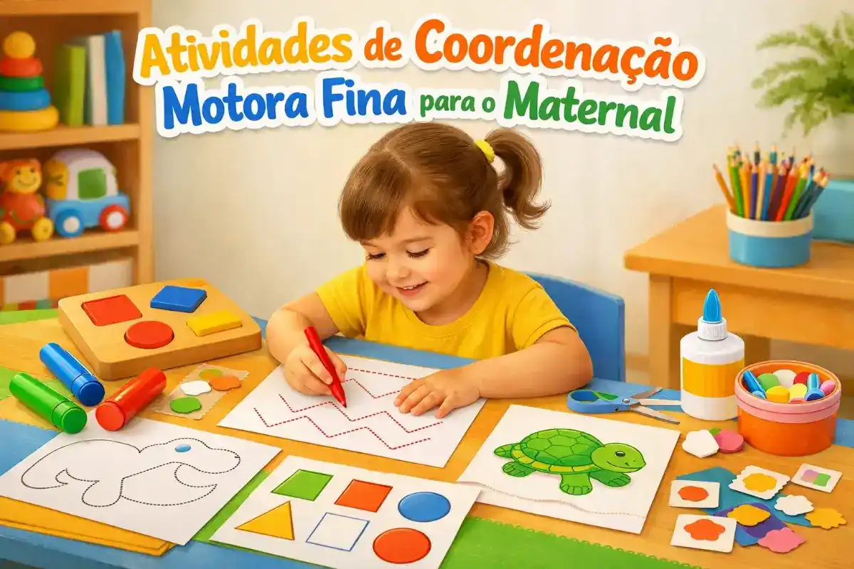 Atividades de Coordenação Motora Fina para o Maternal