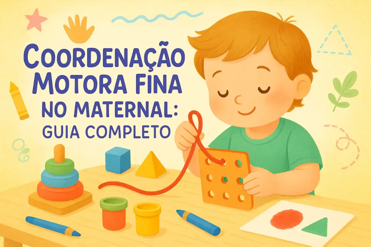 Coordenação Motora Fina no Maternal: Guia Completo
