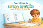 Exercícios de Letra Bastão para Treinar a Escrita Bonita