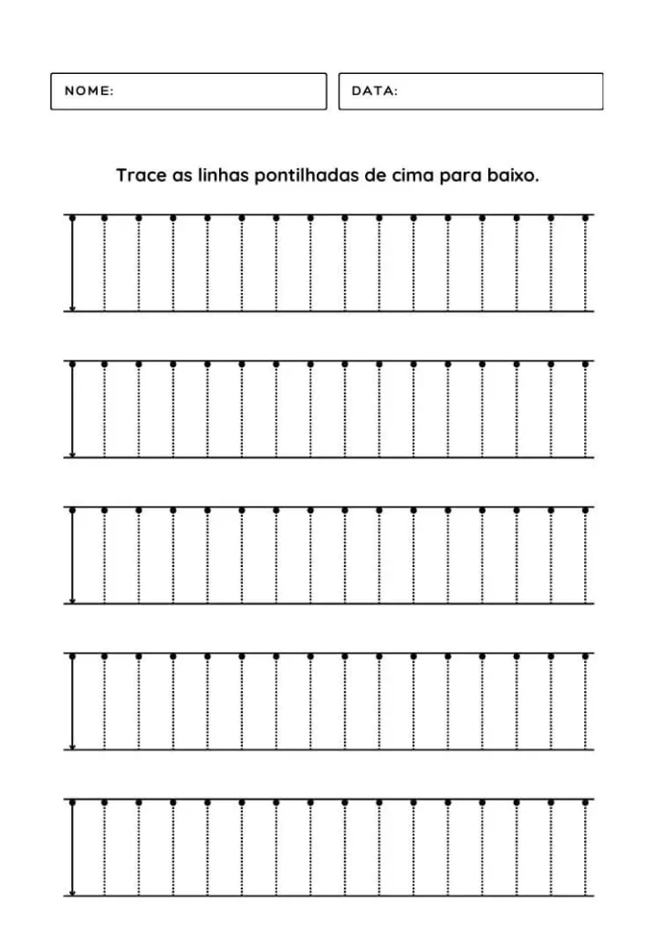 Atividades Coordenação Motora Fina para Imprimir PDF