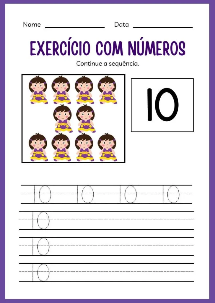 Caderno de Atividades de Letra Bastão para Imprimir PDF