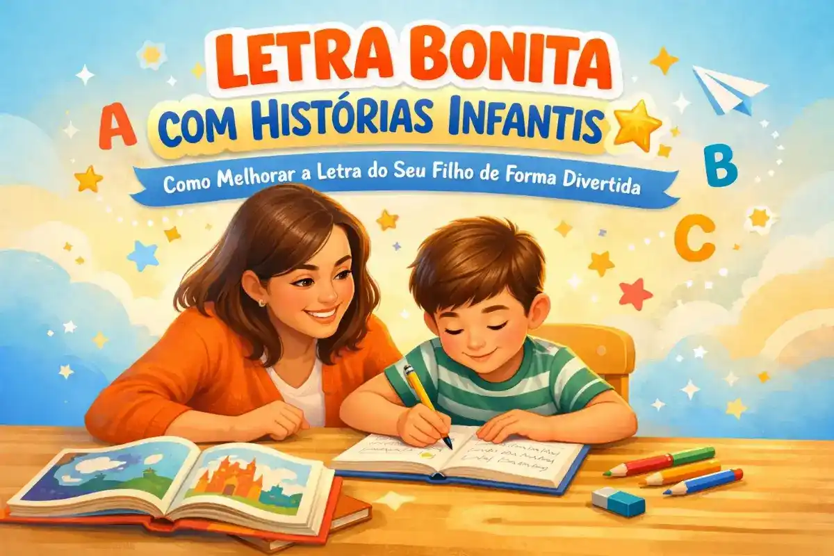 Como Melhorar a Letra do Seu Filho Usando Histórias Infantis