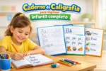 Caderno de caligrafia infantil para imprimir completo