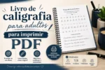 Livro de caligrafia para adultos para imprimir PDF